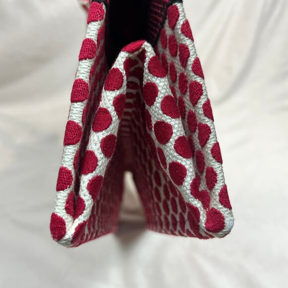 Christian Dior Canvas Medium DiorAmour Red Polka Dot Book Tote Limited Edition - Picture 9 of 16